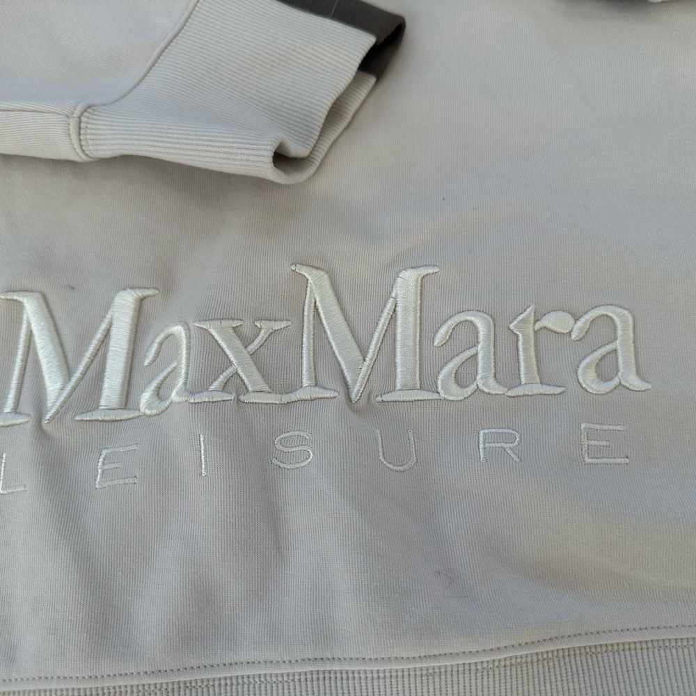 New Max Mara leisure zip hoodie